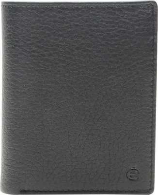 Produktbild von Esquire Leder Geldbörse Deer Cardsafe Wallet High Black schwarz