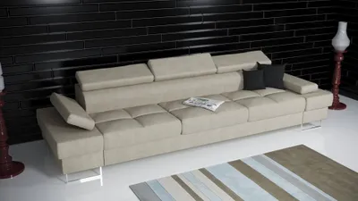 Immagine prodotto di Sofa 4 Sitzer Couch Polster Design Sofa 4er Sitz Sofas Textil Design Sofa Möbel