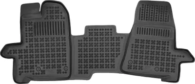 Produktbild von Gummi-Autofußmatten für Ford Custom Transit, 2012-2018, 2018- , 1 Reihe, 3-Sitze