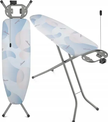 Produktbild von Vileda Bügelbrett Bravo Plus 120x38 cm klappbar höhenverstellbar 75-96 cm mit Steckdose