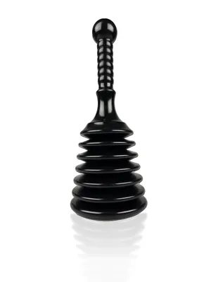 Produktbild von TURBO PRODUKTE Turbo Stampfer Medium Schwarz Pömpel Ø 12,5 cm für Waschbecken