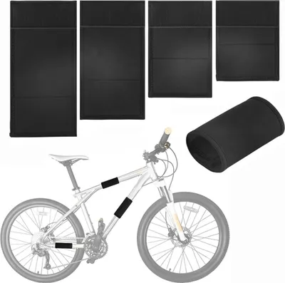 Produktbild von Fahrrad Rahmenschutz, Neopren Schutzbezug, Kratzschutz, Staubschutz, S/L/XXL, Mountainbike Rahmen