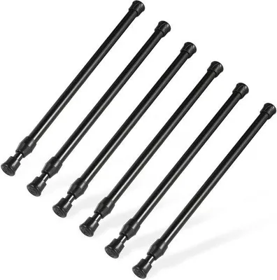 Imagen del producto de Varillas ajustables de 25 a 40 cm - 6 unidades - Color