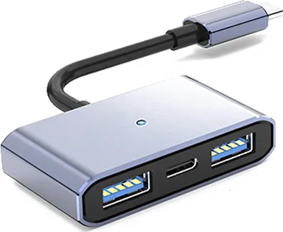 Obrázek produktu pro INF Kabel adaptéru T-C na duální USB 2.0 + nabíjení