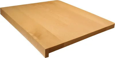 A wooden cutting board or kneading board.
