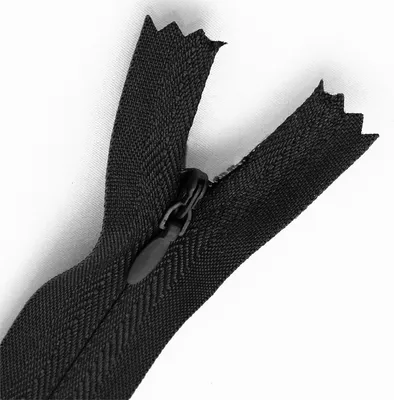 Immagine prodotto di INF Cerniera nascosta n. 3 - Nero - 50 cm