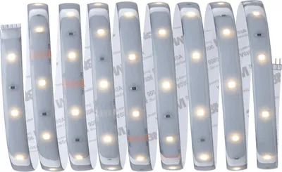 Produktbild von Paulmann MaxLED 250, Universalstreifenleuchte, Ambiente, Drinnen, Silber, IP44, Warmweiß