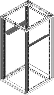 Produktbild von SCHROFF Rack-Schiebeleiste Netzwerkschrank - 1U - 48.3 cm (19")