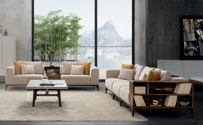 Productafbeelding van Luxus 4tlg Wohnzimmer Set Sofa 3+2+1 Sitzer mit Couchtisch Modernen Design