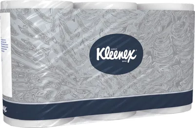 Produktbild von Kleenex® 8440 Kleinrollen Toilet Tissue - 3-lagig, geprägt, super-hochweiß, 6 Rollen