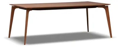 Image de Table de salle à manger moderne en bois marron pour des salles à manger confortables