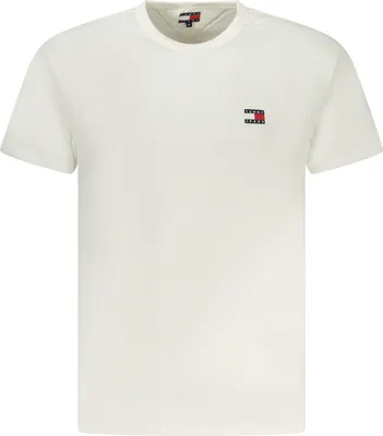 Produktbild von Herren Kurzarm T-Shirt Weiß: Nachhaltige Baumwolle, Rundhals & Logo