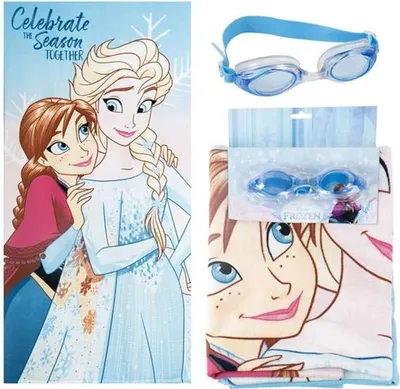 Immagine prodotto di Telo mare Frozen blu