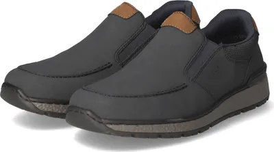 Obrázok produktu pre Rieker slip-on topánky pánske Imitácia kože modrá veľkosť: 46