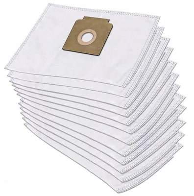 Produktbild von 12 Kärcher Staubsaugerbeutel T 7/1, T 9/1, T 10/1, T 8/1L, T 71, 4-lagig