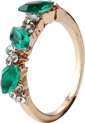 Produktbild von Eleganter Vintage-Strass-Fingerknöchelring für Damen, Geschenk, Modeschmuck-Golden