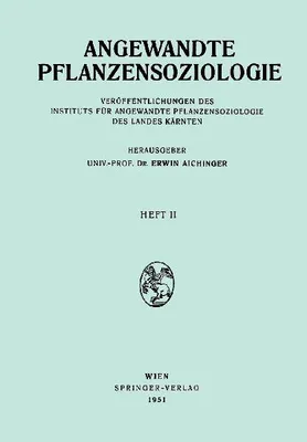 Produktbild von Angewandte Pflanzensoziologie