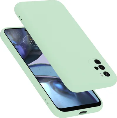 Produktbild von Cadorabo Schutzhülle für Motorola MOTO G22 Hülle in Grün Handyhülle Case Cover TPU Etui