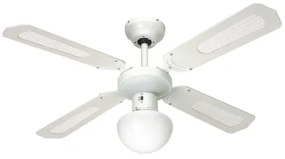 Immagine prodotto di Farelek Bali 112420 Ventilatore da soffitto 107 cm Bianco Ventilatori e soffiatori Potenti