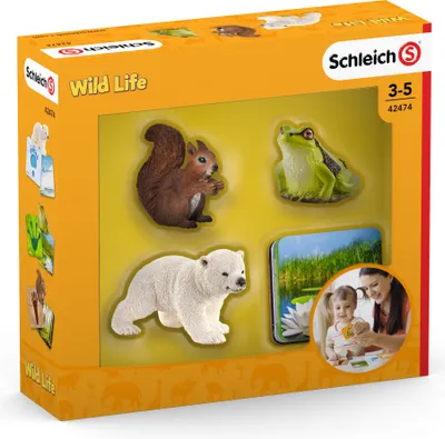 Produktbild von Schleich® Lernkarten Wild Life,  42474