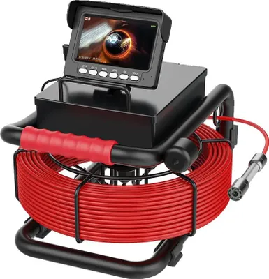 Obrázek produktu pro Kamera pro inspekci potrubí, DVR záznam, vodotěsné provedení, 17MM s DVR, 50m