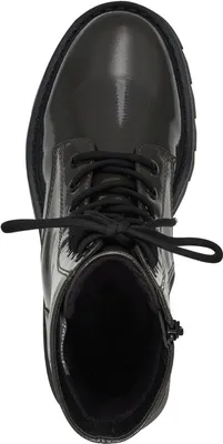 Produktbild von Tamaris Damen Stiefelette Reißverschluss Schnürung coole Zackensohle 1-25908-41, Größe:39 EU, Farbe:Grün