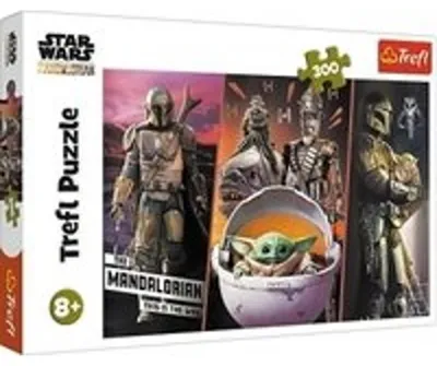 Image de Puzzle 300 Mysterious Yoda Star Wars Mandalorian Trefl 8+