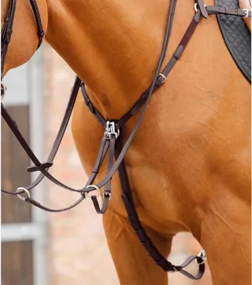 Zdjęcie produktu dla Premier Equine Valbrona Performance Brustpanzer Braun Cob Braun Cob