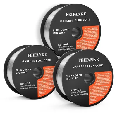 Image de Fil fourré E71T-GS - 0,8 mm pour soudage sans gaz