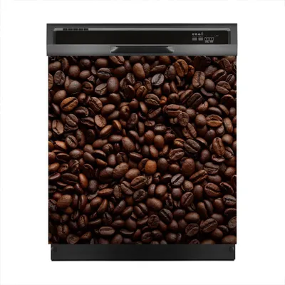 Produktbild von Magnete Dekorative 60x60 cm Küche Magnetmatte Spülmaschine - Kaffee bohnen