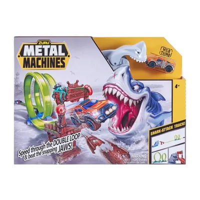 Obrázok produktu pre ZURU acrobatische racebaan Metal Machines Shark-Attack Track, 4 rok / roky, Viacfarebný