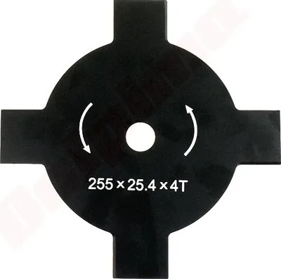 Produktbild von Freischneider-Schneidblatt Durchmesser 255 mm, Stärke 1,4 mm, Bohrung 25,4 mm, 4 Zähne