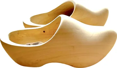 Produktbild von Original Holländische Holzschuhe: Der Praktische, unbehandelt ( Gr. 27)