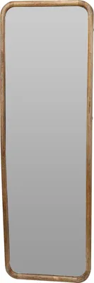 Zdjęcie produktu dla Duże lustro ścienne w drewnianej ramie, 36 x 2,5 x 115 cm