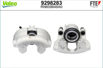 Produktbild von FTE Bremssattel Vorne Rechts für VOLVO V70 II (285) Ø60mm Grau 9298283