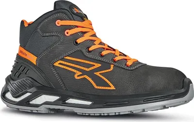 Image de U-Power Red 360 Strike, Chaussure de sécurité légère et confortable, avec dessus en daim souple, embout en aluminium, semelle antiperforation, antidérapante et en PU, hydrofuge. (44)