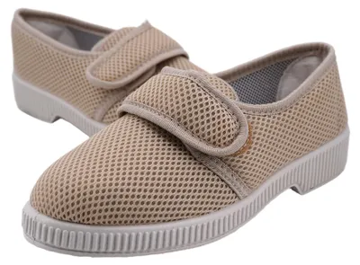 Produktbild von Damen-Slipper mit verstellbarem Verschluss und atmungsaktivem Design
