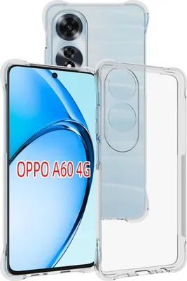 Produktbild von Hülle für Oppo A60 Weich Transparent Handyhülle mit Verstärkte Ecken Bumper Schutzhülle