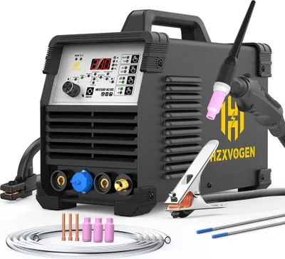 Produktbild von WIG/TIG Schweißgerät - HVT250P ACDC - AC/DC WIG/TIG - HF-Zündung - Puls & 2T/4T - Argon - Digitale Steuerung - EU-Stecker 220V - Gold