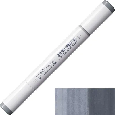 Zdjęcie produktu dla Copic Sketch Marker 5,5 - 10 mm 6 Cool Gray 1 szt.