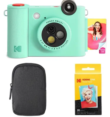 Obrázok produktu pre Sada Kodak Smile+ – digitálna okamžitá tlačiareň a tlačiareň fotografií cez Bluetooth