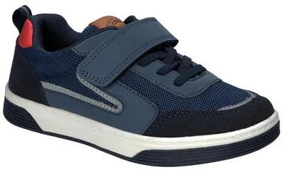 Produktbild von American Club XD184, Kinderschuhe Klettverschluss Leder-Einlegesohle rutschhemmend bequem, Navy 34