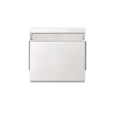 Produktbild von MERTEN Wippe mit Schriftfeld 343919 beleuchtet Aquadesign polarweiss 343919 343919 (343919)