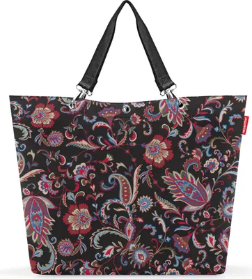 Produktbild von reisenthel shopper XL, Einkaufstasche, Tragetasche, Paisley Black, 35 L, ZU7064