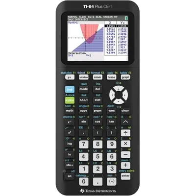 Produktbild von Grafikrechner TI-84 Plus CE-T schwarz/silber