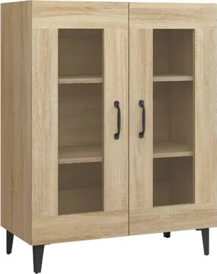 Produktbild von Sideboard Sonoma-Eiche 69,5x34x90 cm Holzwerkstoff