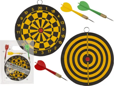 Produktbild von OOTB Mini-Dartspiel mit 3 Darts D: 15 cm