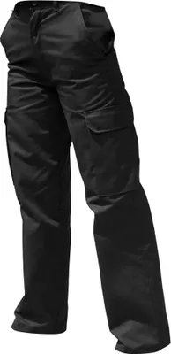 Image de Warrior Pantalon Cargo / Pantalon de travail pour femmes PC143 (34 Long) (Noir)