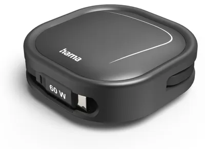 Produktbild von Hama 00201830, 1 m, USB C, USB C, USB 2.0, 0,48 Gbit/s, Schwarz