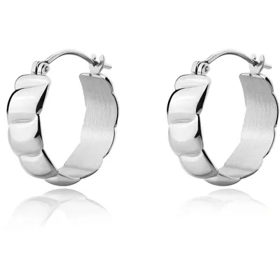 Immagine prodotto di Orecchini circolari Sagapò Collezione Argento - donna